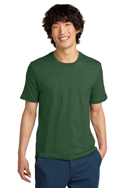 Men's short-sleeve subtle soft-pale-sage tee-District Mens Perfect Weight Short Sleeve Crewneck T-Shirt - Heather Timber Green