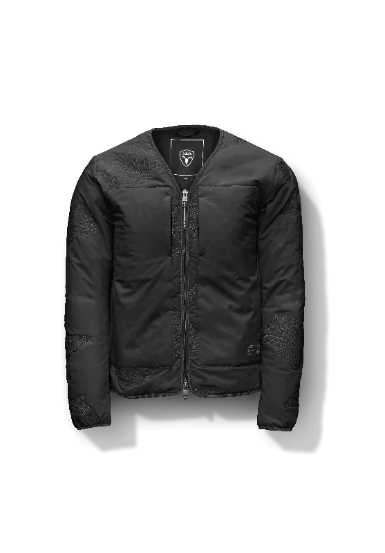 Men's brow high jackets-Gates Men's Performance Quilted V-Neck Jacket