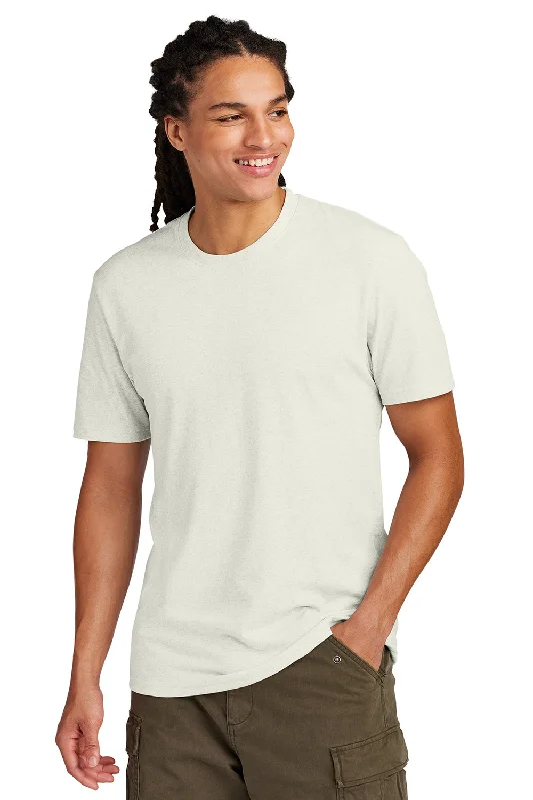 Men's short-sleeve urban warm-gig top-District Mens Re-Tee Short Sleeve Crewneck T-Shirt - Ash Grey