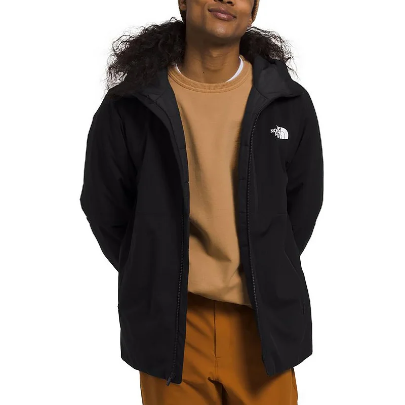 Men's top peak jackets-The North Face Mens Insulated Hooded Soft Shell Jacket