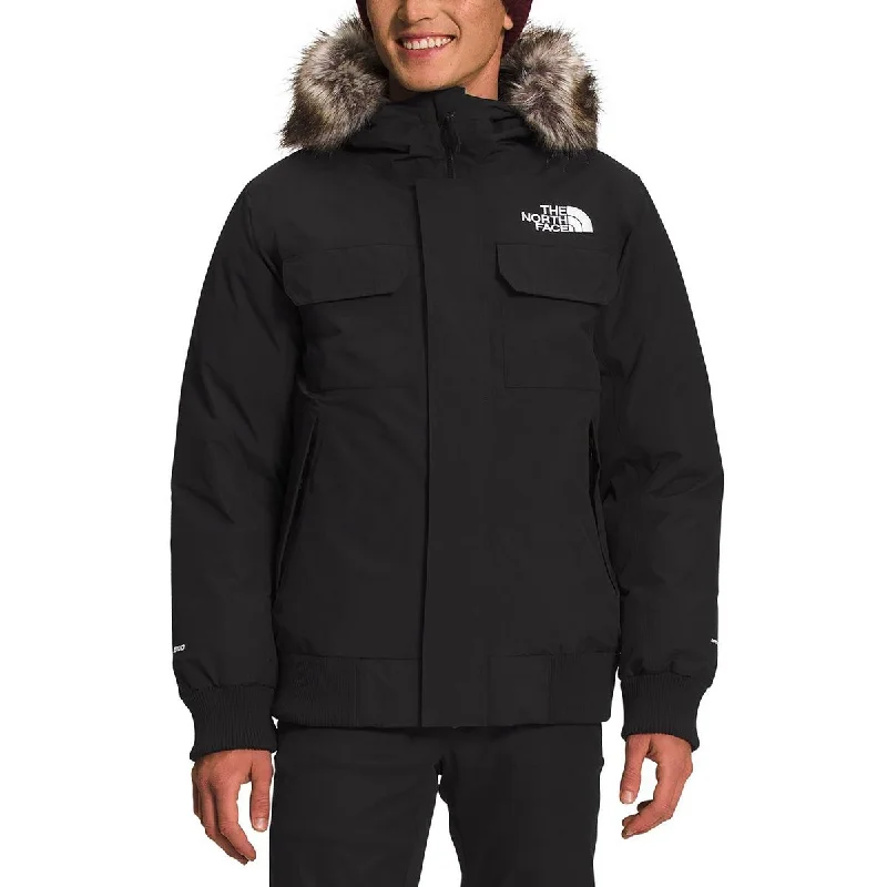 Men's line trail jackets-The North Face Mens Short Cold Weather Down Coat