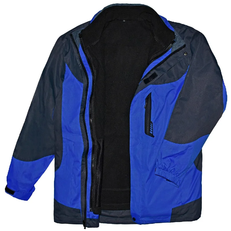 Men's myth bold jackets-Victory Outfitters Men's Three in One Insulated Water Resistant Jacket