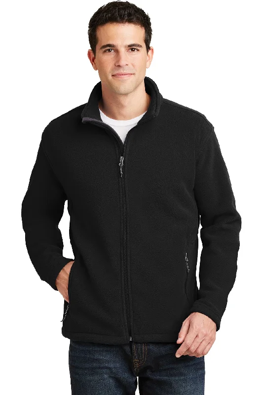 Men's void dark jackets-Port Authority F217 Men's Fleece Jacket