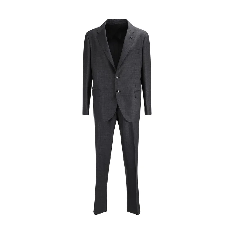 Men's face rugged jackets-Lardini Men's Suit