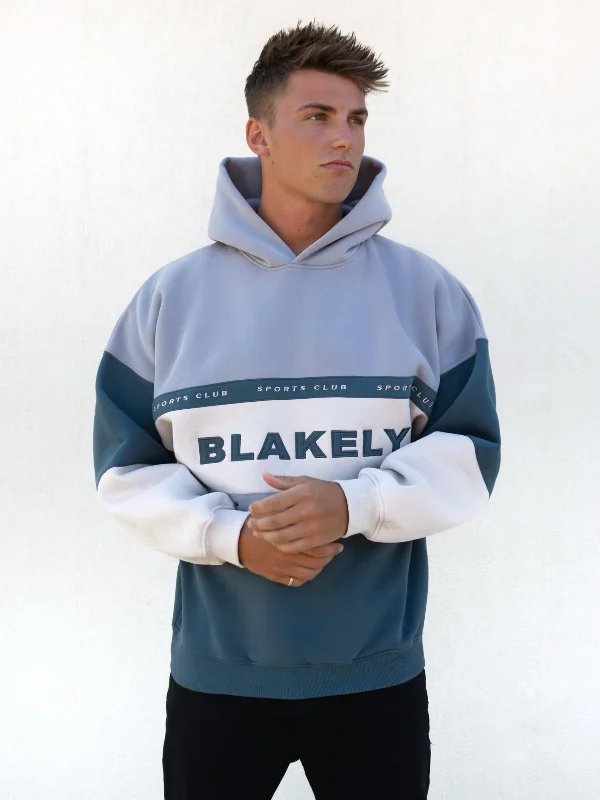 men's-hoodie-with-half-zip-front-Alpine Relaxed Hoodie - Stone