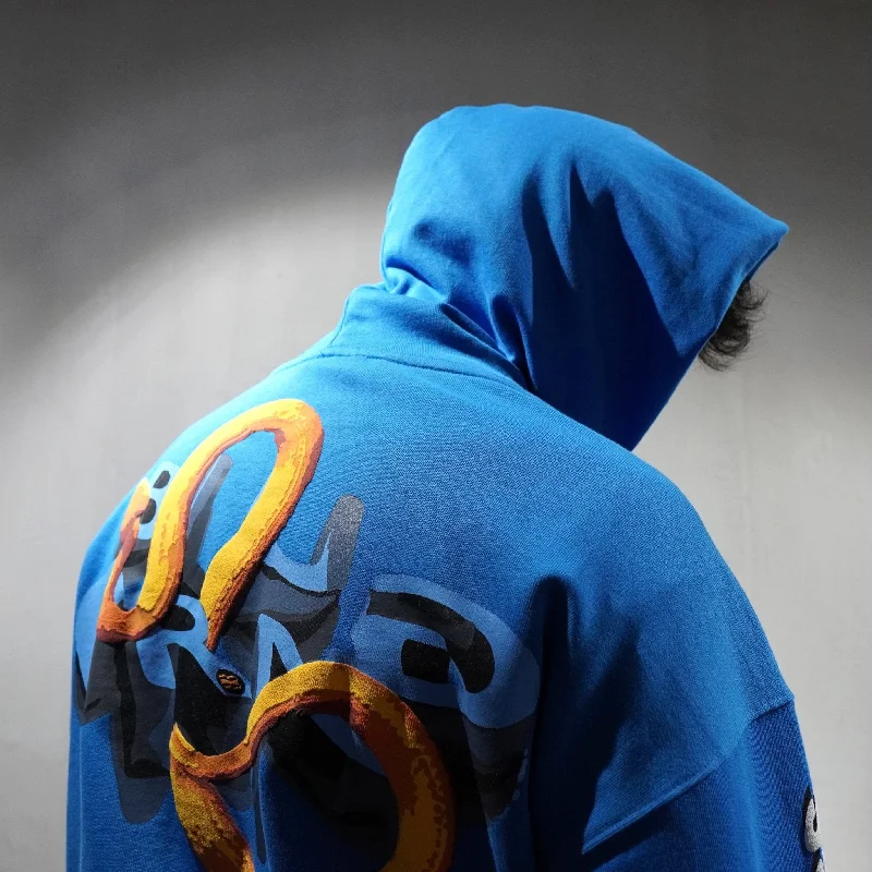 men's-hoodie-for-gardening-BLU SNAKE HOODIE