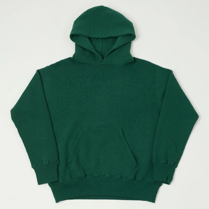 men's-hoodie-in-midnight-blue-Dubbleworks Tsuriami Sweat Hoodie - Green