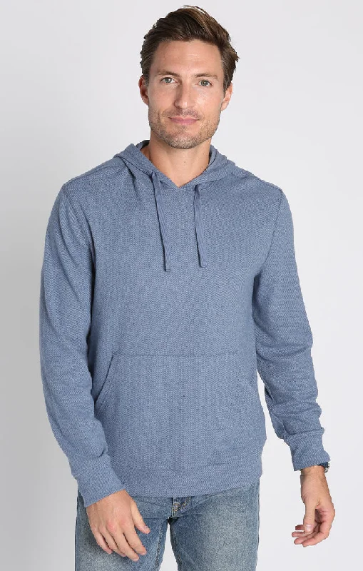 men's-hoodie-for-surfing-Knit Flannel Hoodie