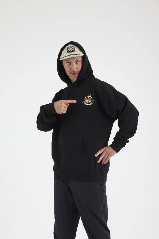 men's-hoodie-in-smoke-grey-Fuego Picante Hoodie