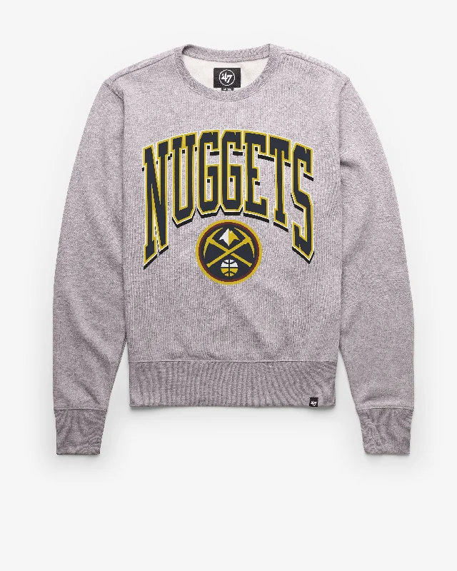 men's-hoodie-in-saffron-yellow-DENVER NUGGETS WALK TALL '47 HEADLINE CREW