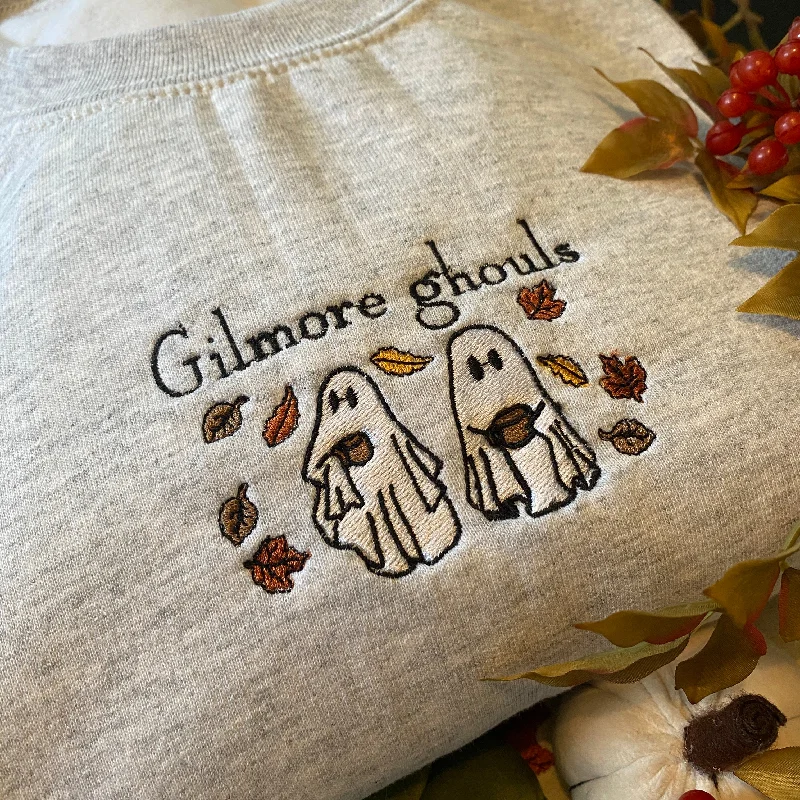 men's-hoodie-for-lacrosse-Ghouls Embroidered Sweatshirt