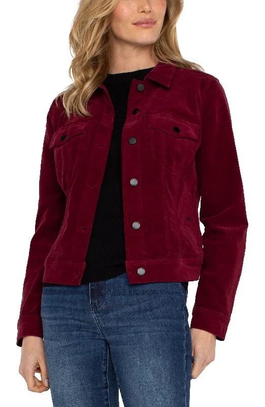 Men's scope wide jackets-LC Classic Jacket Ruby