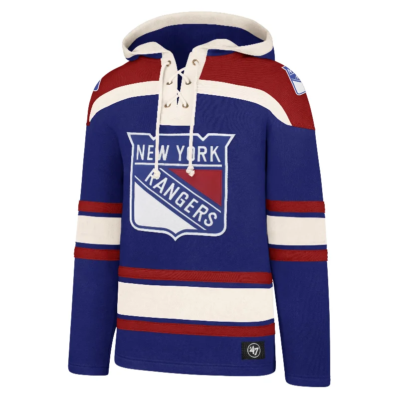 men's-hoodie-for-taekwondo-NEW YORK RANGERS SUPERIOR '47 LACER HOOD