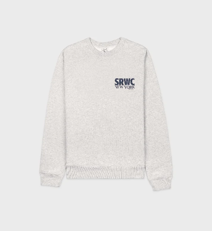 men's-hoodie-with-ombre-effect-SRWC 94 Crewneck - Heather Gray/Navy