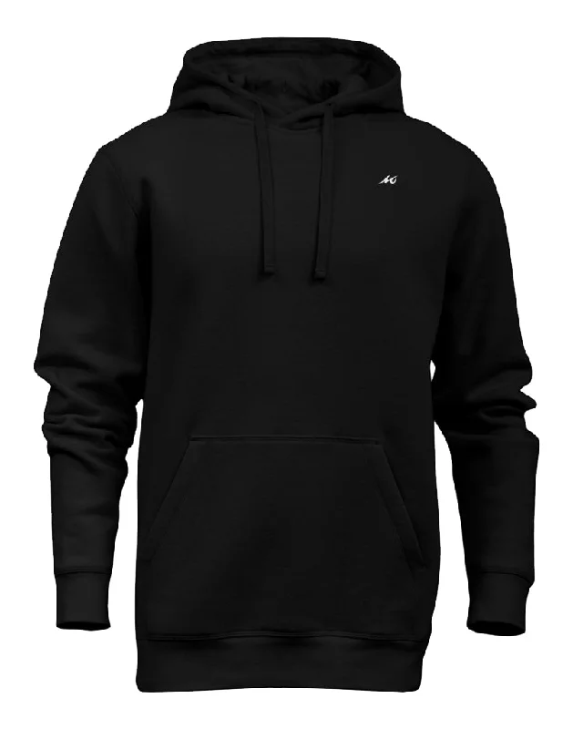 men's-hoodie-with-front-cord-The Basics Fleece Hoodie