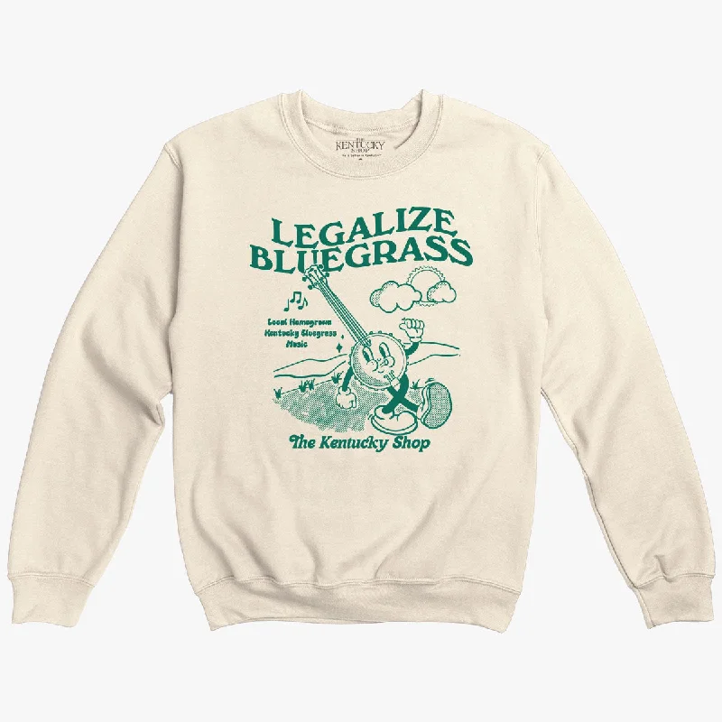 men's-hoodie-for-archery-The Legalize Bluegrass Logo Sweatshirt