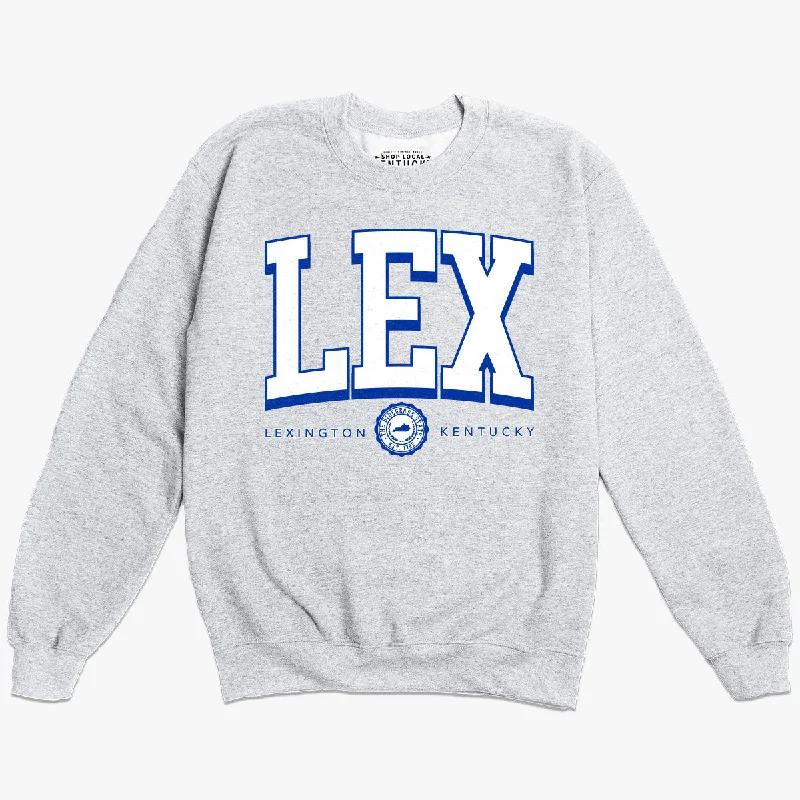 men's-hoodie-with-anti-odor-fabric-The Vintage LEX crewneck Sweatshirt