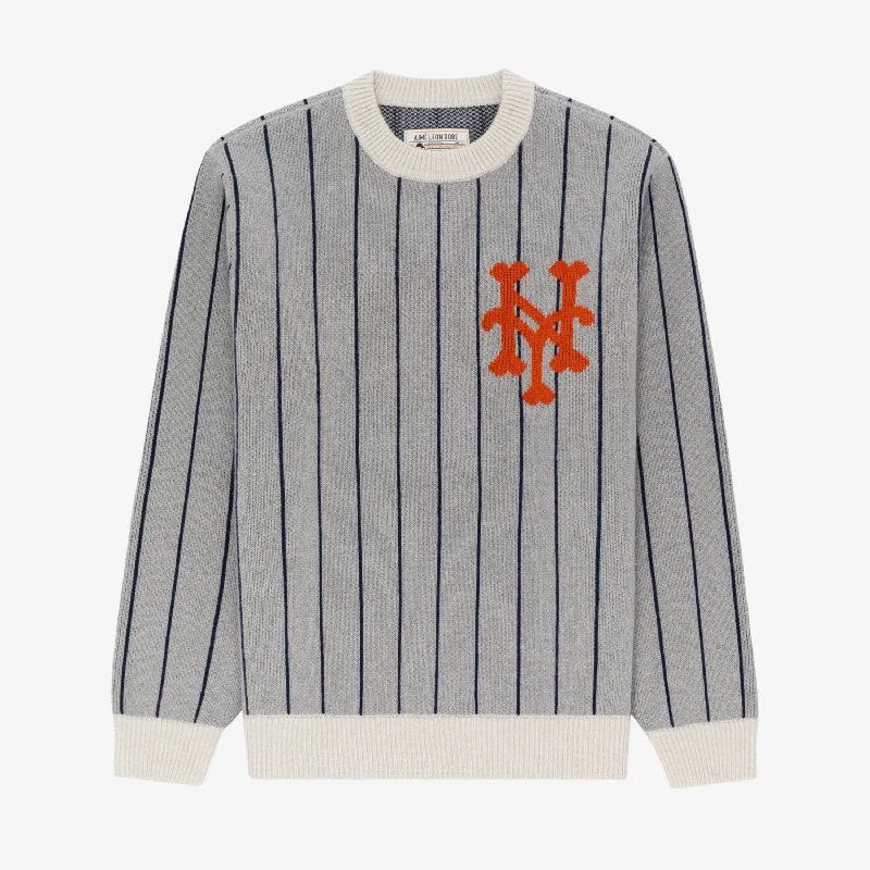 ALD / New York Mets Pinstripe Sweater