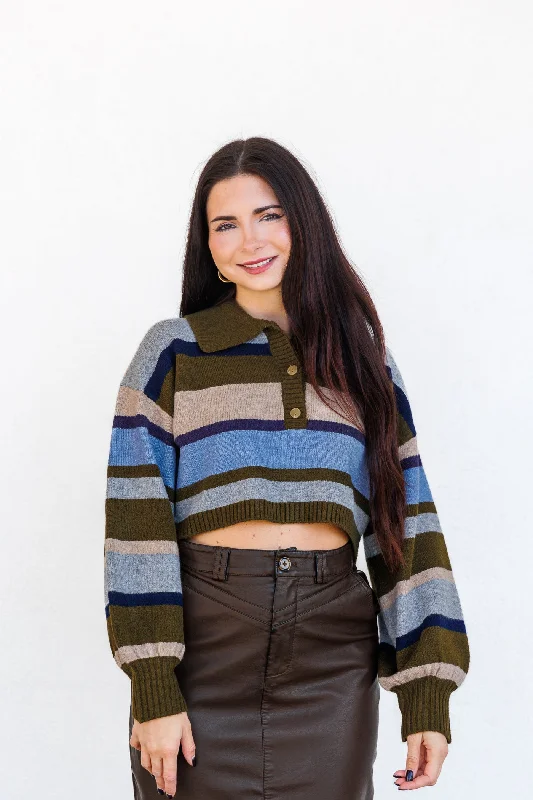 AUBREY CROPPED SWEATER