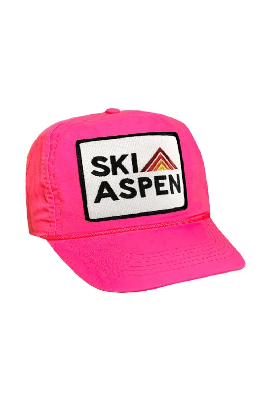 Men's short-sleeve muted fresh-modern-terrain top-SKI ASPEN - VINTAGE NYLON TRUCKER HAT