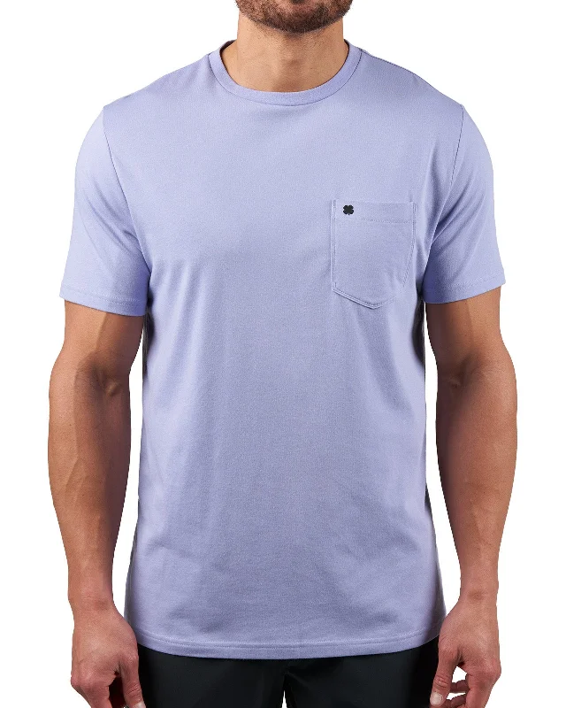 Men's short-sleeve muted fresh-modern-firm-purple shirt-S/S Luxe Tee