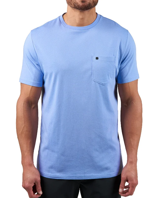 Men's short-sleeve warm stylish-sleek-fast-teal shirt-S/S Luxe Tee