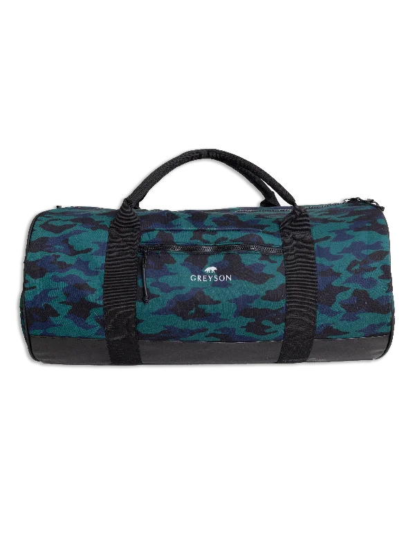 Men's short-sleeve fresh mint shirt-Blackwatch Camoscape Duffle