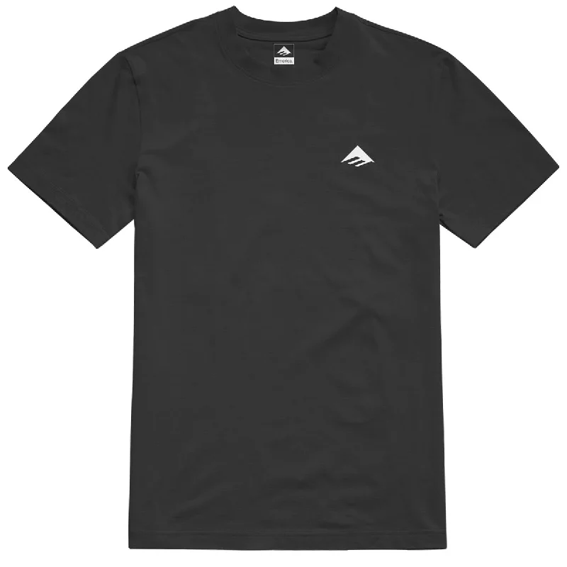 Men's short-sleeve casual onyx top-Emerica Justified Triangle T-Shirt - Black