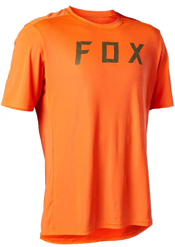 Men's short-sleeve bright deep-classic-angling top-Fox Men's Ranger Short Sleeve Moth Jersey