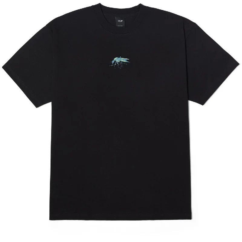 Men's short-sleeve classic muted-fresh-modern-vibrant-hip-hop tee-Huf Mosquito T-Shirt - Black