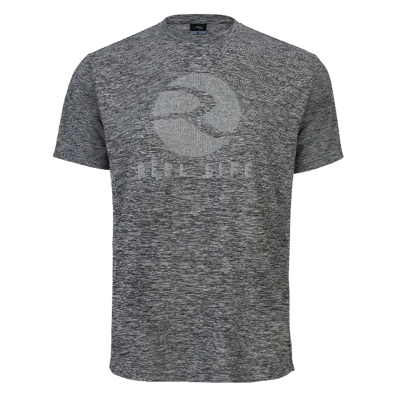 Men's short-sleeve sleek neutral-casual-faint-pattern shirt-Vapor Short Sleeve Performance Tee