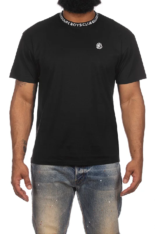 Men's short-sleeve rugged downtime shirt-Billionaire Boys Club BB Wrapped 2 SS Knit Tee