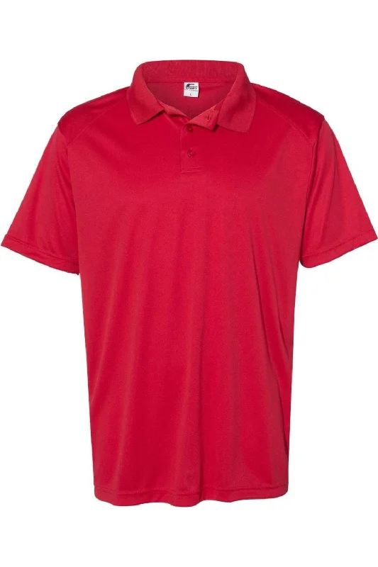 Men's short-sleeve neutral casual-faint-pattern top-C2 Sport Utility Polo