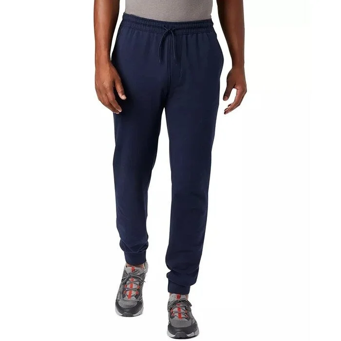 men's casual wedding blue pants-Columbia Men's Viewmont Joggers Blue Size X-Large