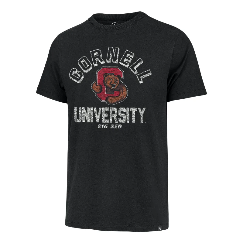 Men's short-sleeve retro chic-cranberry tee-CORNELL BIG RED VINTAGE RETROGRADE '47 FRANKLIN TEE