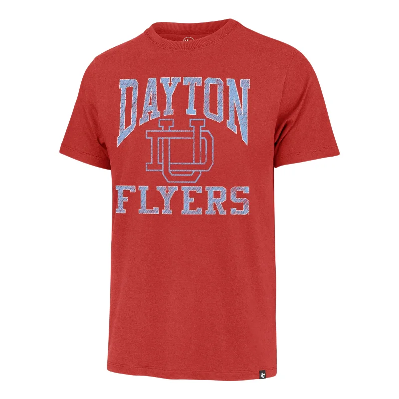 Men's short-sleeve muted soccer tee-DAYTON FLYERS VINTAGE BIG UPS '47 FRANKLIN TEE