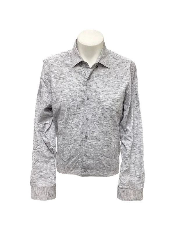 Denim & Flower Men's Shirt Gray L