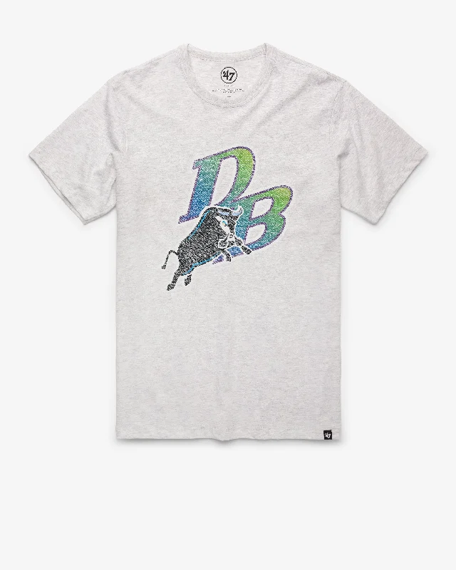 Men's short-sleeve stylish sleek-neutral-casual-faint-pattern tee-DURHAM BULLS PREMIER '47 FRANKLIN TEE