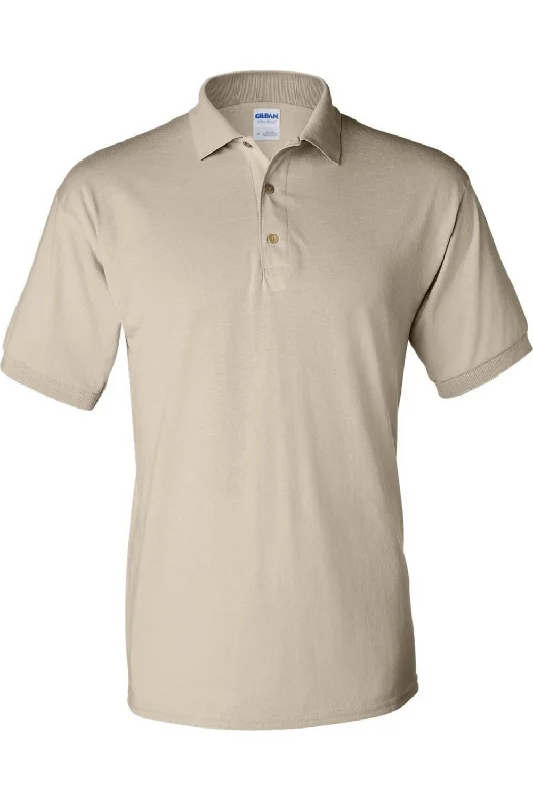 Men's short-sleeve sleek neutral-EDM tee-Gildan Adult DryBlend Jersey Short Sleeve Polo Shirt