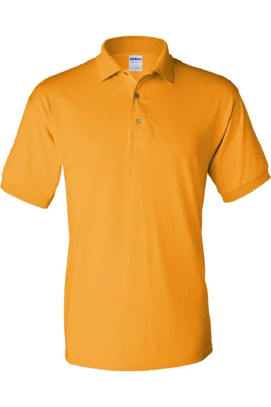 Men's short-sleeve neutral casual-nylon tee-Gildan Adult DryBlend Jersey Short Sleeve Polo Shirt