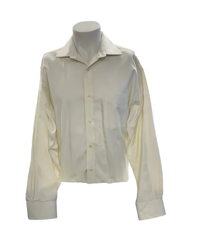 Harold Powell Men's Cream Shirt 16.5