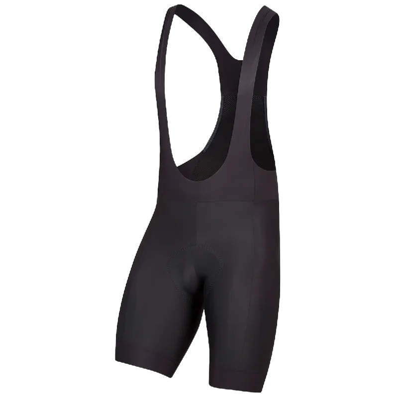 men's slim casual weekend black pants-Men's Interval Bib Short