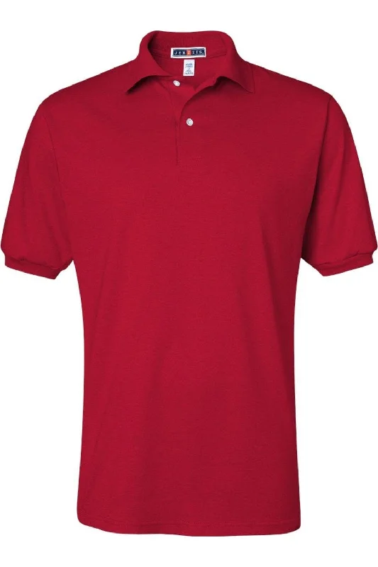 Men's short-sleeve subtle elegant-high-end tee-JERZEES SpotShield 50/50 Polo