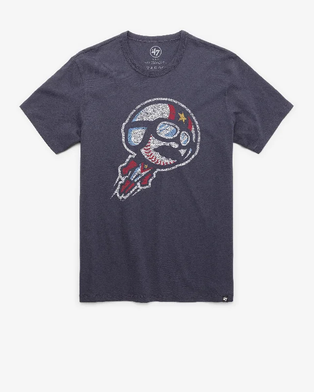 Men's short-sleeve urban deep-midnight shirt-KANNAPOLIS CANNON BALLERS PREMIER '47 FRANKLIN TEE