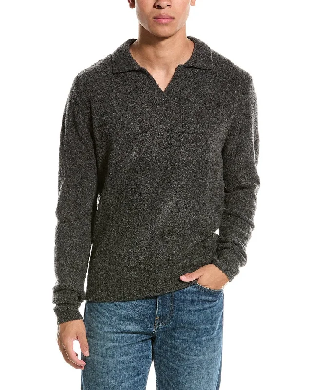 Men's short-sleeve cool rugged-true-sunproof tee-Kier+J Wool-Blend Polo Sweater