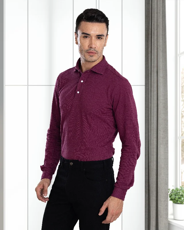 Purple Polo T-Shirt