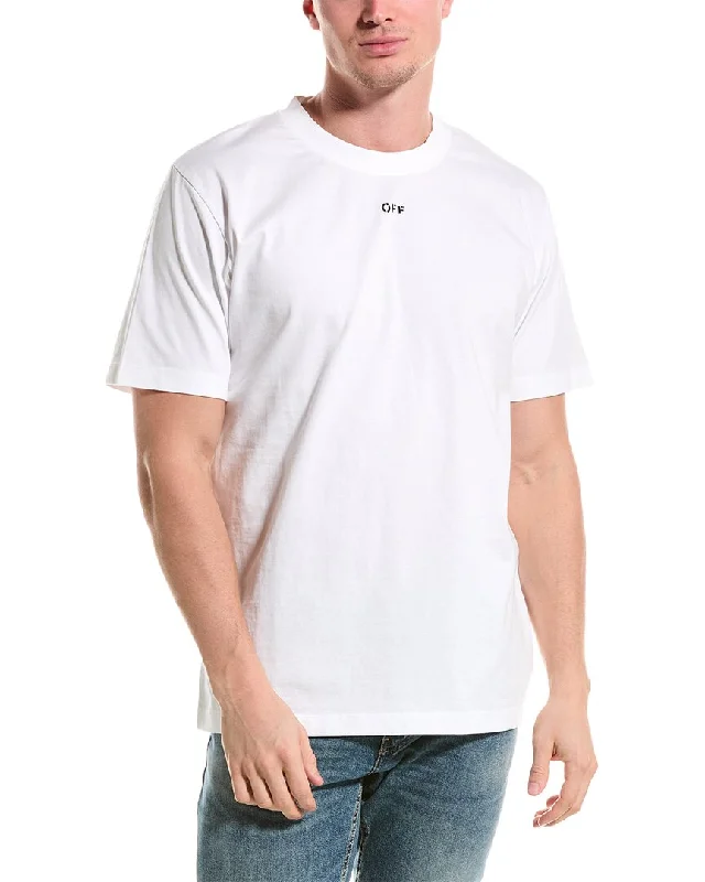 Men's short-sleeve modern tough-rust top-Off-White T-Shirt