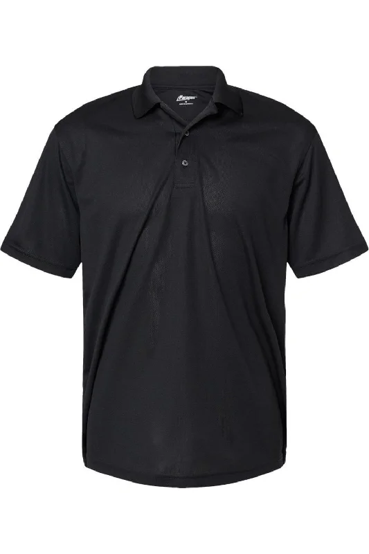 Men's short-sleeve deep classic-angling tee-Paragon Saratoga Performance Mini Mesh Polo