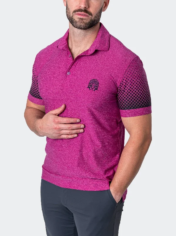 Men's short-sleeve classic muted-fresh-getaway tee-Polo MozartStretch Pink