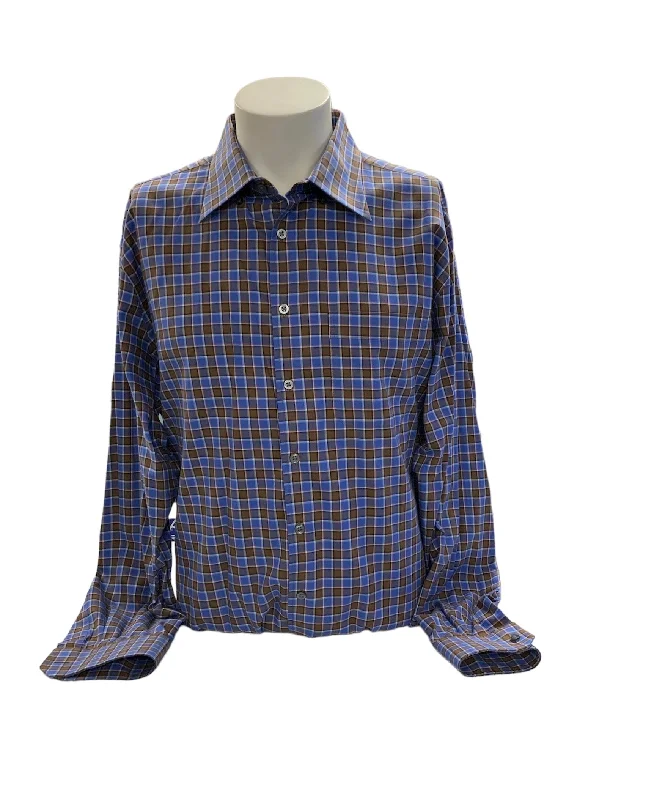 Scott Barber Shirt Plaid  Xl